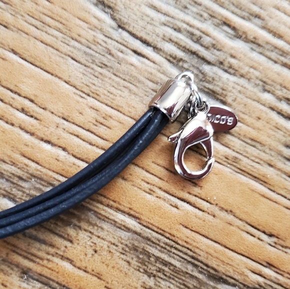 ❌️SOLD❌️ Chico's Blue Adjustable Necklace - Picture 8 of 8